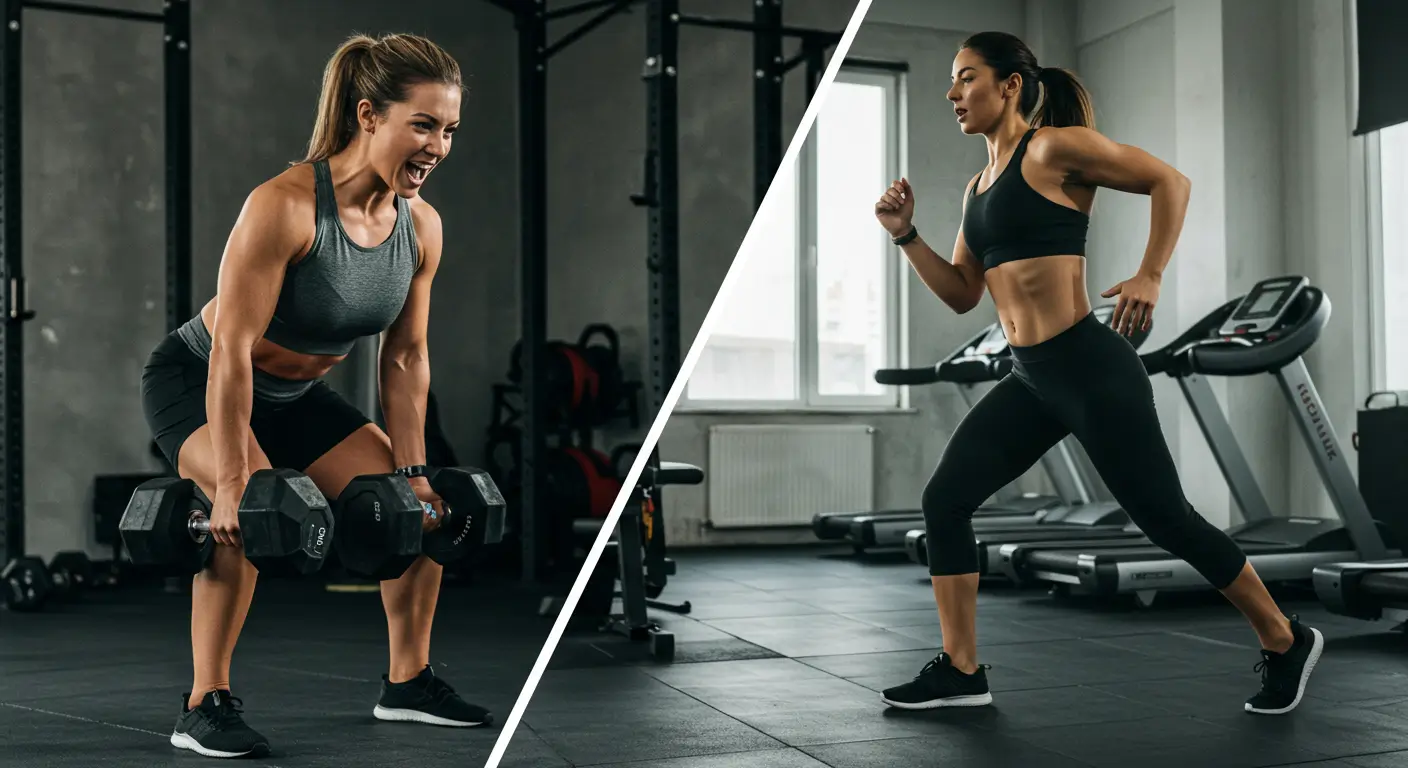 cardio ou treino de hipertrofia