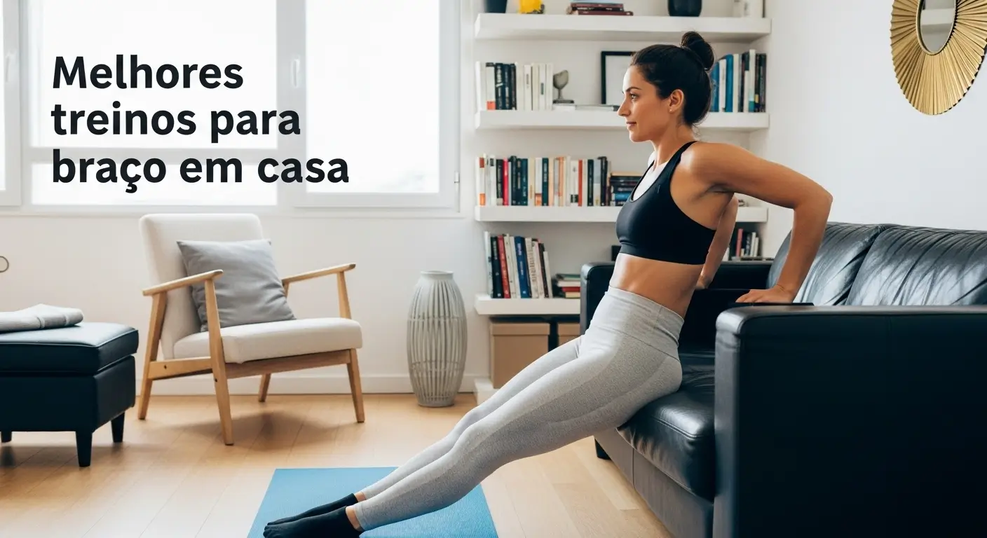 melhores treinos de braço em casa