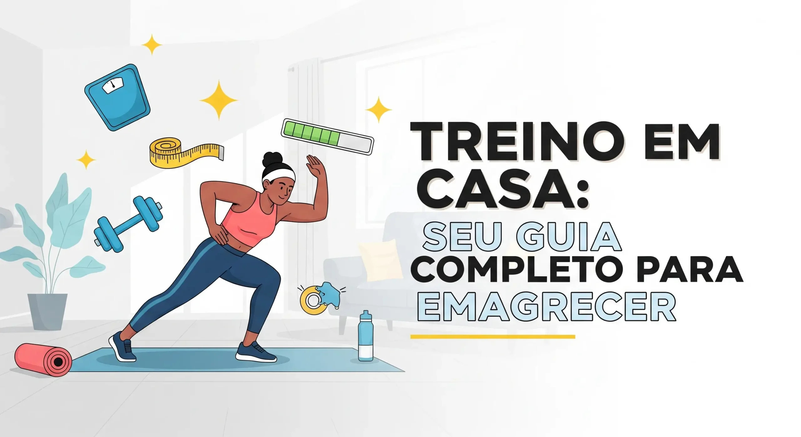 treino em casa para emagrecer
